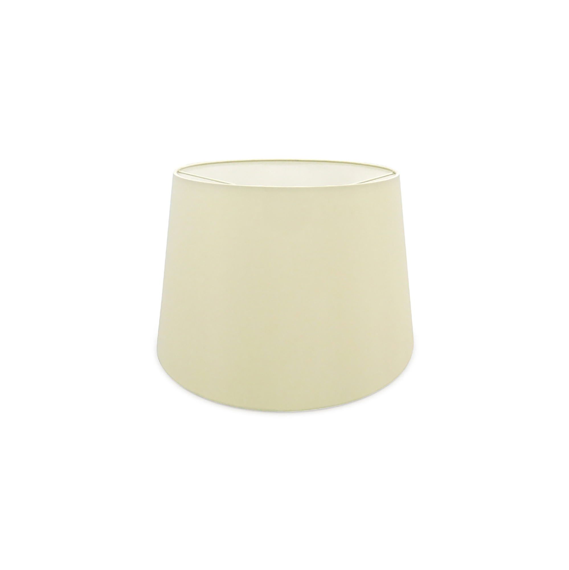 D0299  Sutton 40cm Dual Mount Fabric Shade Ivory Pearl; White